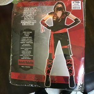 Dragon Fighter Ninja Costume - woman’s size small